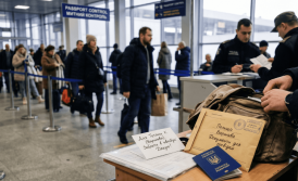 Transporting someone else's passport across border or documents