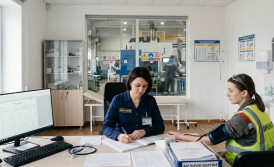 First Aid Station at an Enterprise: Is a Medical License Required?