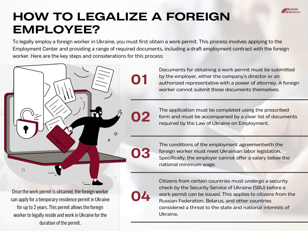 How to legalize a foreign employee?