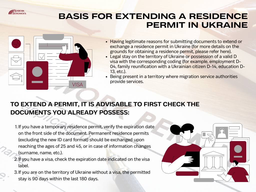 Basis for Extending a Residence Permit in Ukraine