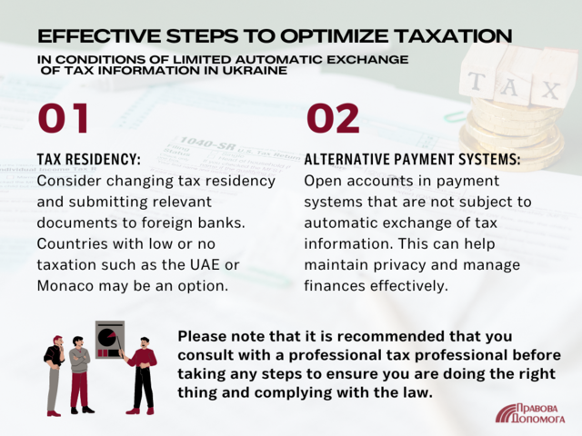 Effective steps to optimize taxation